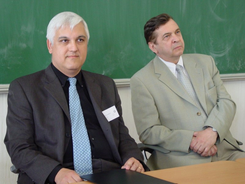 Prof. Casacuberta and Prof. Netuka