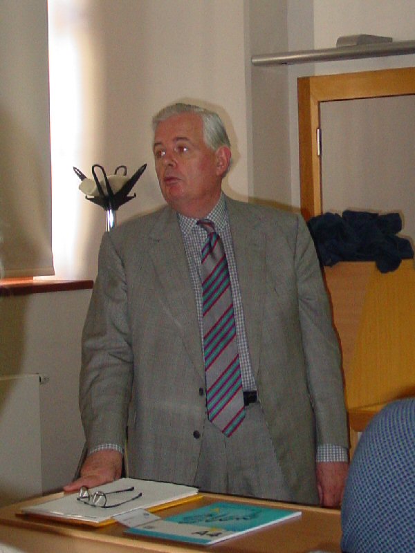Sir John Kingman, president of the EMS