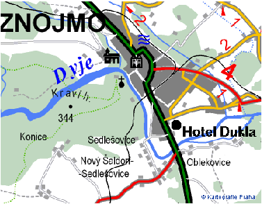 Plan Znojma